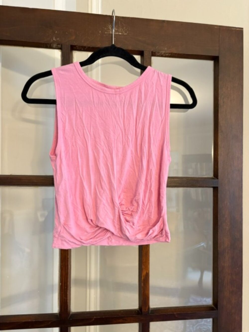 ALO Yoga Pink Crop Top, Size XS